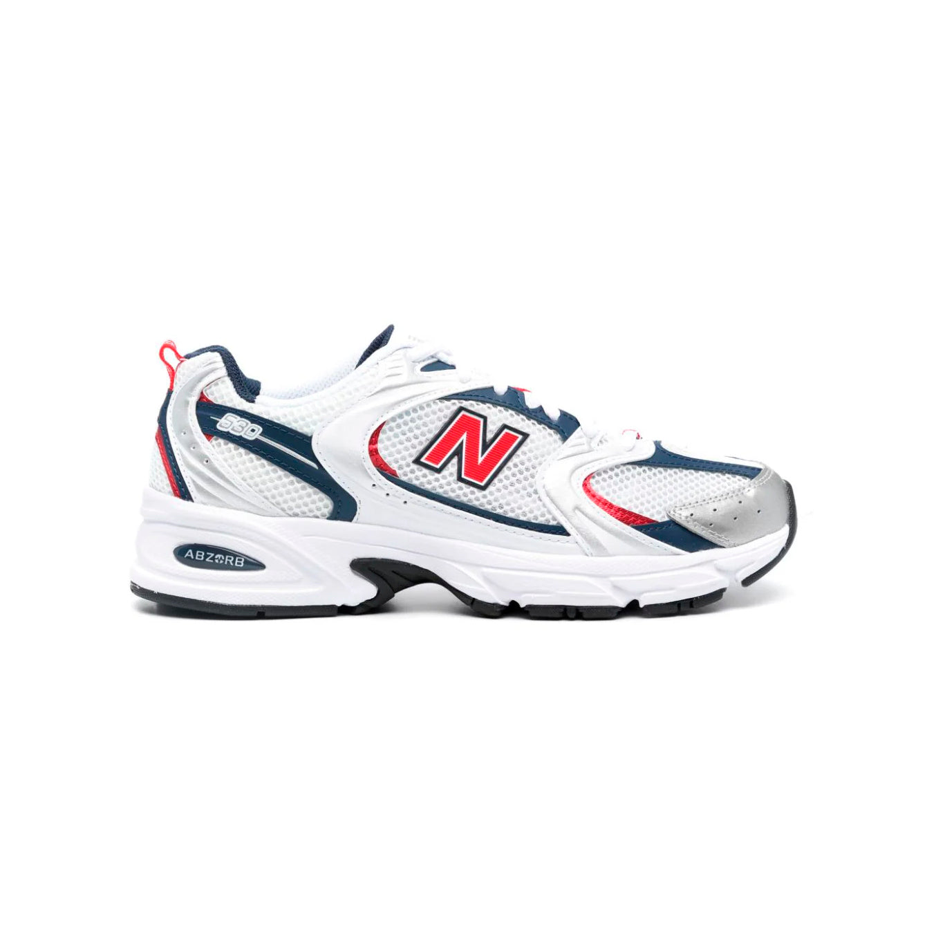 New Balance 530 Scarpe Uomo Bianche Blu e Rosse Running Casual