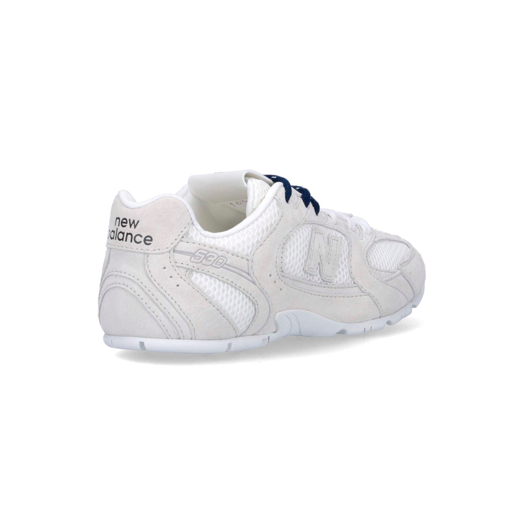 New Balance 530 x Miu Miu Scarpe Donna Bianche in Pelle Scamosciata Eleganti