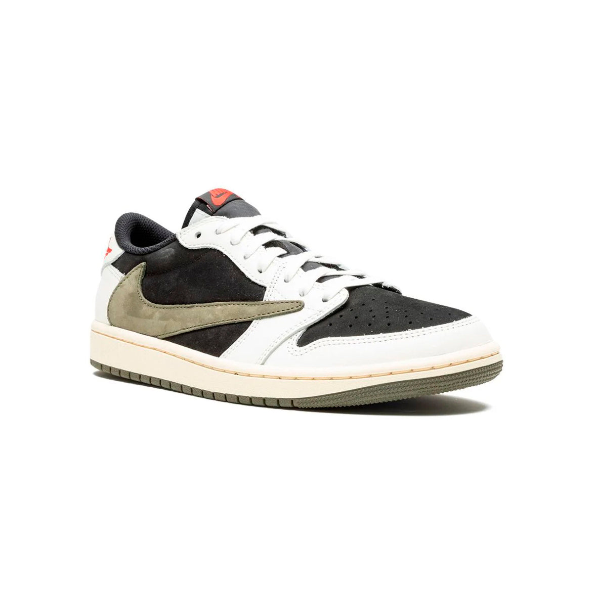 Nike Air Jordan 1 Low OG Travis Scott Reverse Olive Nero Bianco Uomo