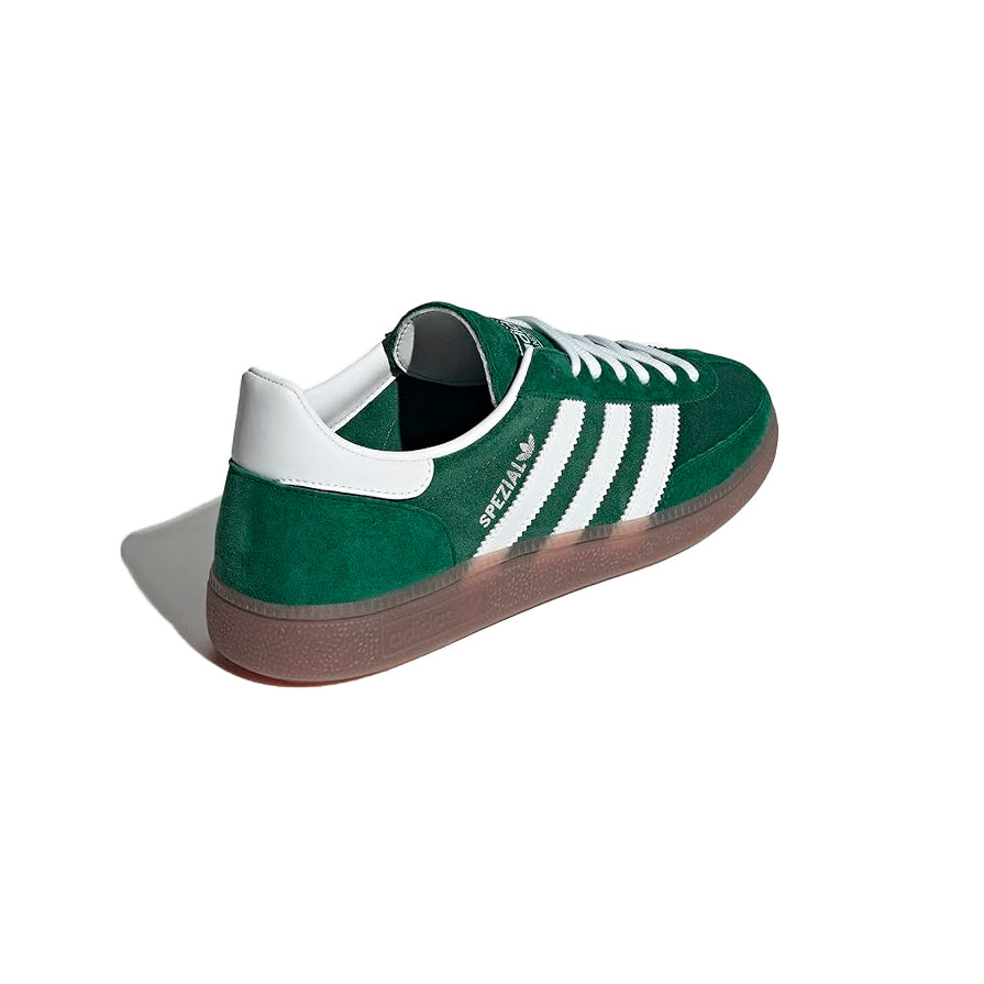Adidas Handball Spezial Scarpe Verdi e Bianche Uomo Retro Sportive