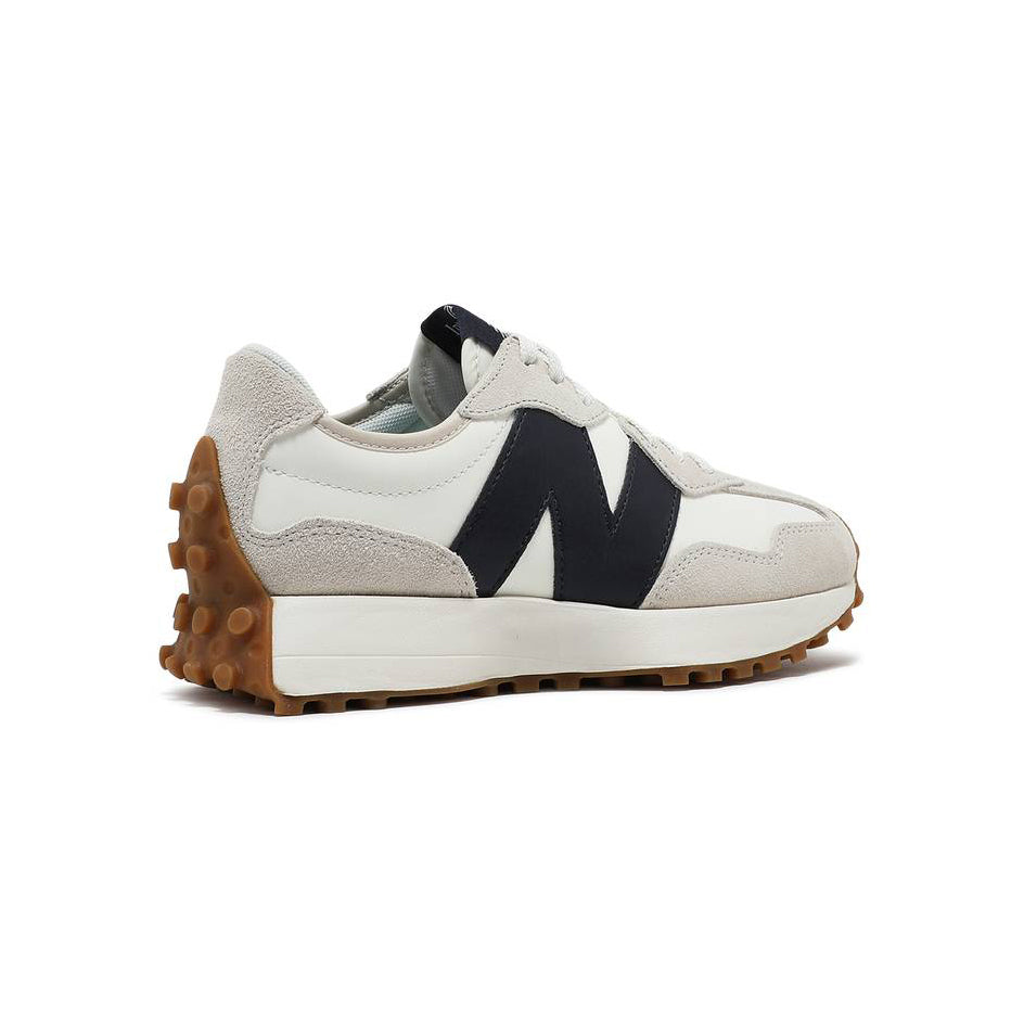 New Balance 327 Scarpe Uomo Bianche e Nere Stile Retro Casual