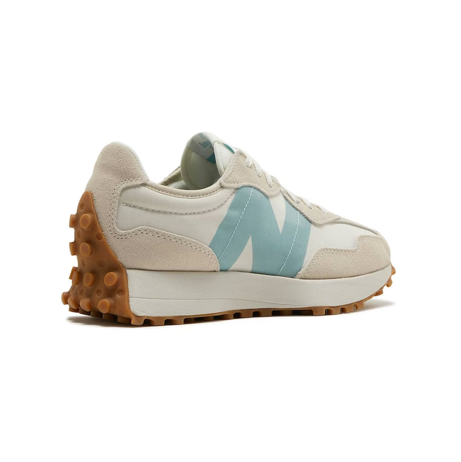 New Balance 327 Scarpe Donna Beige e Azzurro Casual Retro Eleganti