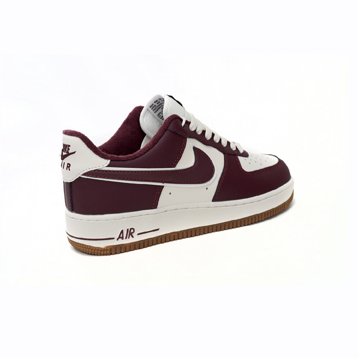 Nike Air Force 1 Low Bordeaux e Bianco College Pack