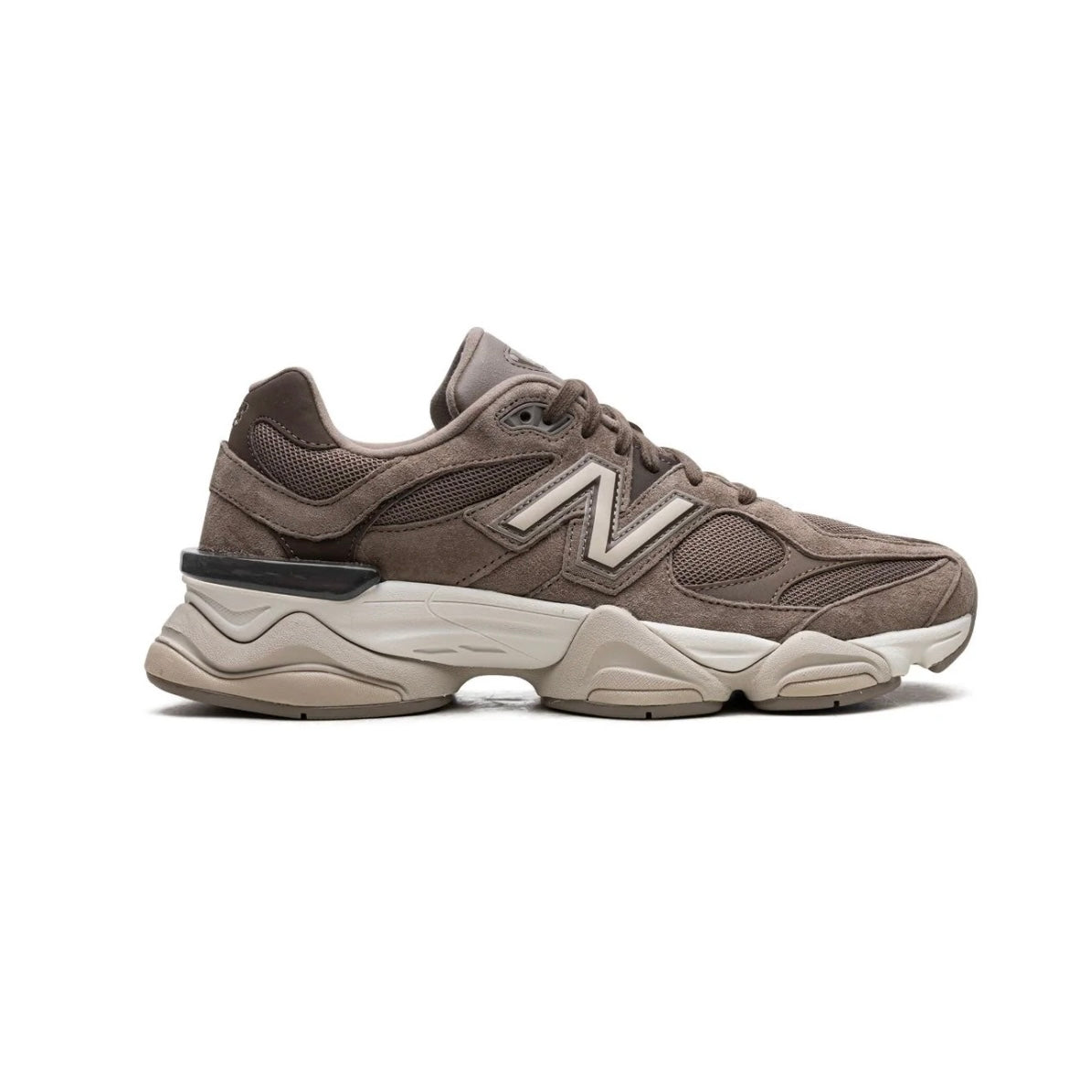 New Balance 9060 Scarpe Uomo Marroni Mushroom in Pelle Scamosciata Casual