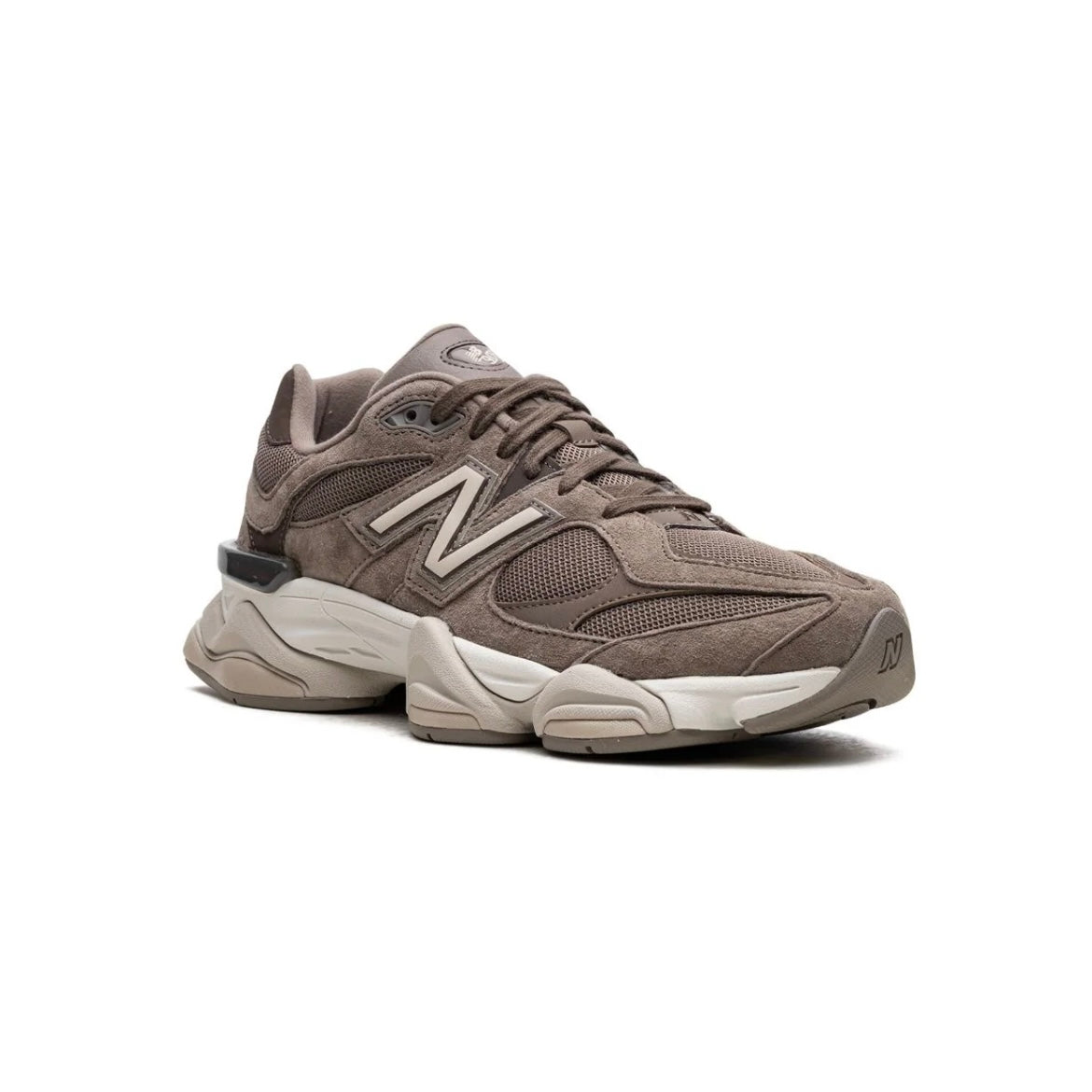 New Balance 9060 Scarpe Uomo Marroni Mushroom in Pelle Scamosciata Casual
